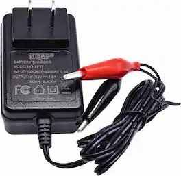 HQRP - Fully Automatic 6V / 12V Sealed Lead Acid Smart Battery Charger SLA Maintainer for Car Truck Motorcycle