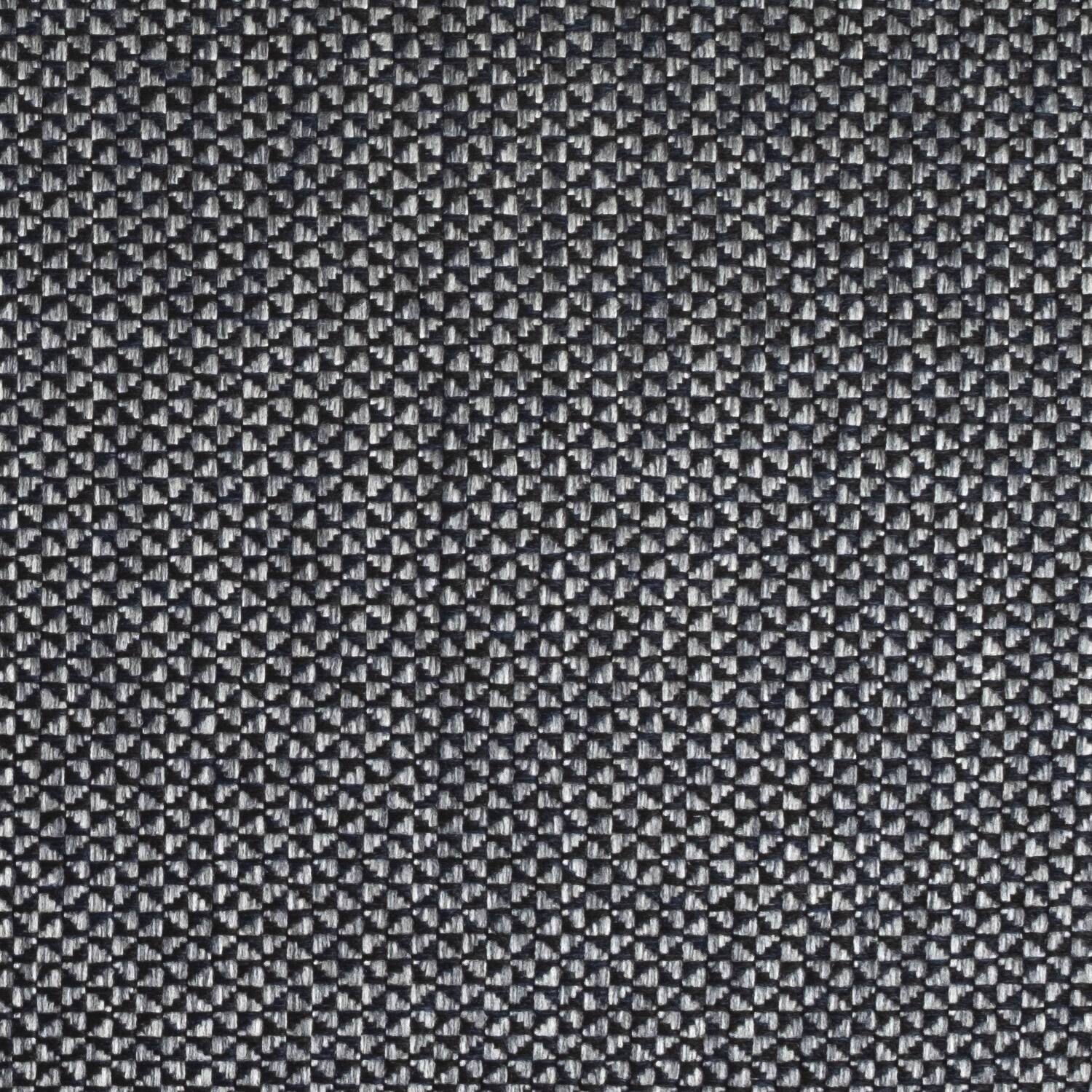 Alt View 2. Sweet Home Collection - Cameron Memory Foam No Slip Back 16" x 16" Chair Pad Cushion with Ties, 12-Pack - Black/Gray.