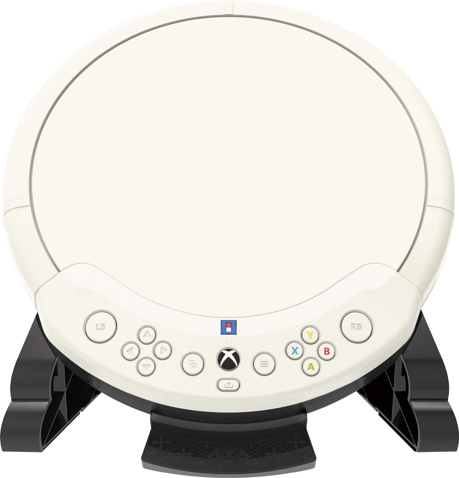 Front. Hori - Taiko No Tatsujin Drum Controller Designed for Xbox Series X|S and Windows 11/10 - Black.