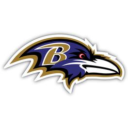 Fan Creations - Baltimore Ravens 24" Logo Cutout Sign - Multicolor