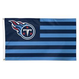 WinCraft - Tennessee Titans 3' x 5' Americana Stars & Stripes Deluxe Flag - Multicolor