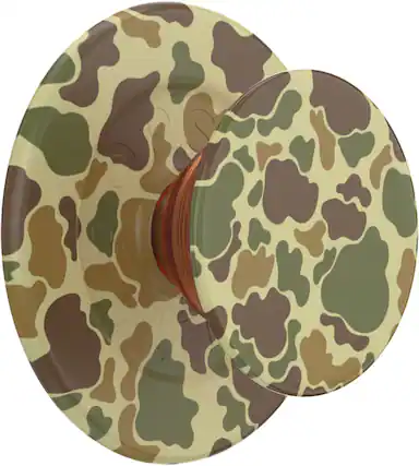 Front. PopSockets - MagSafe PopGrip Universal Magnetic Grip & Stand with Adapter Ring for Cell Phones - Bruce.