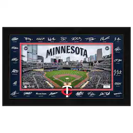 Highland Mint - 12" x 20" 2026 Signature Field Photograph - Facsimile Signatures - Multicolor