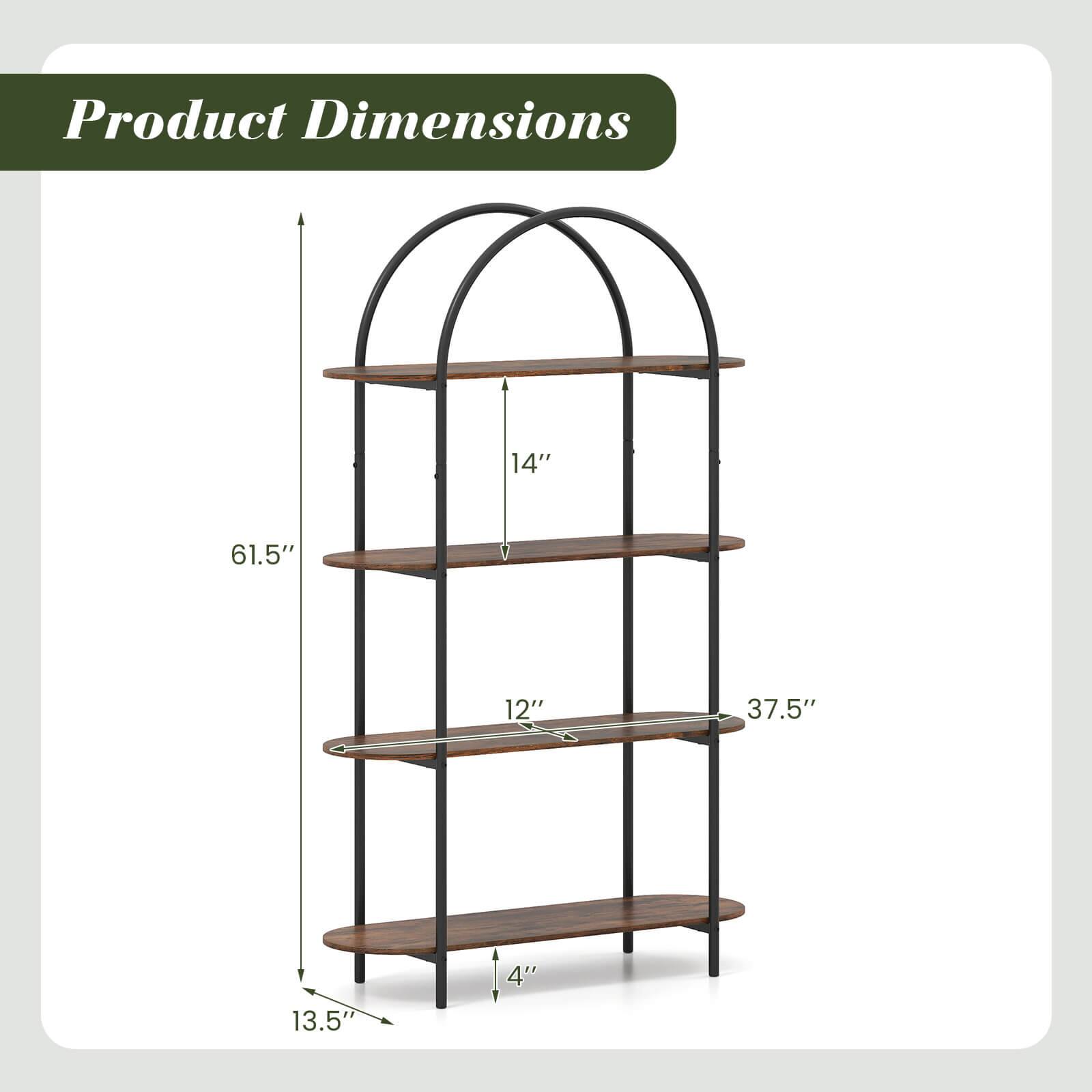 Product Dimensions: 14" x 61.5" x 12" x 37.5" x 13.5" x 4"
