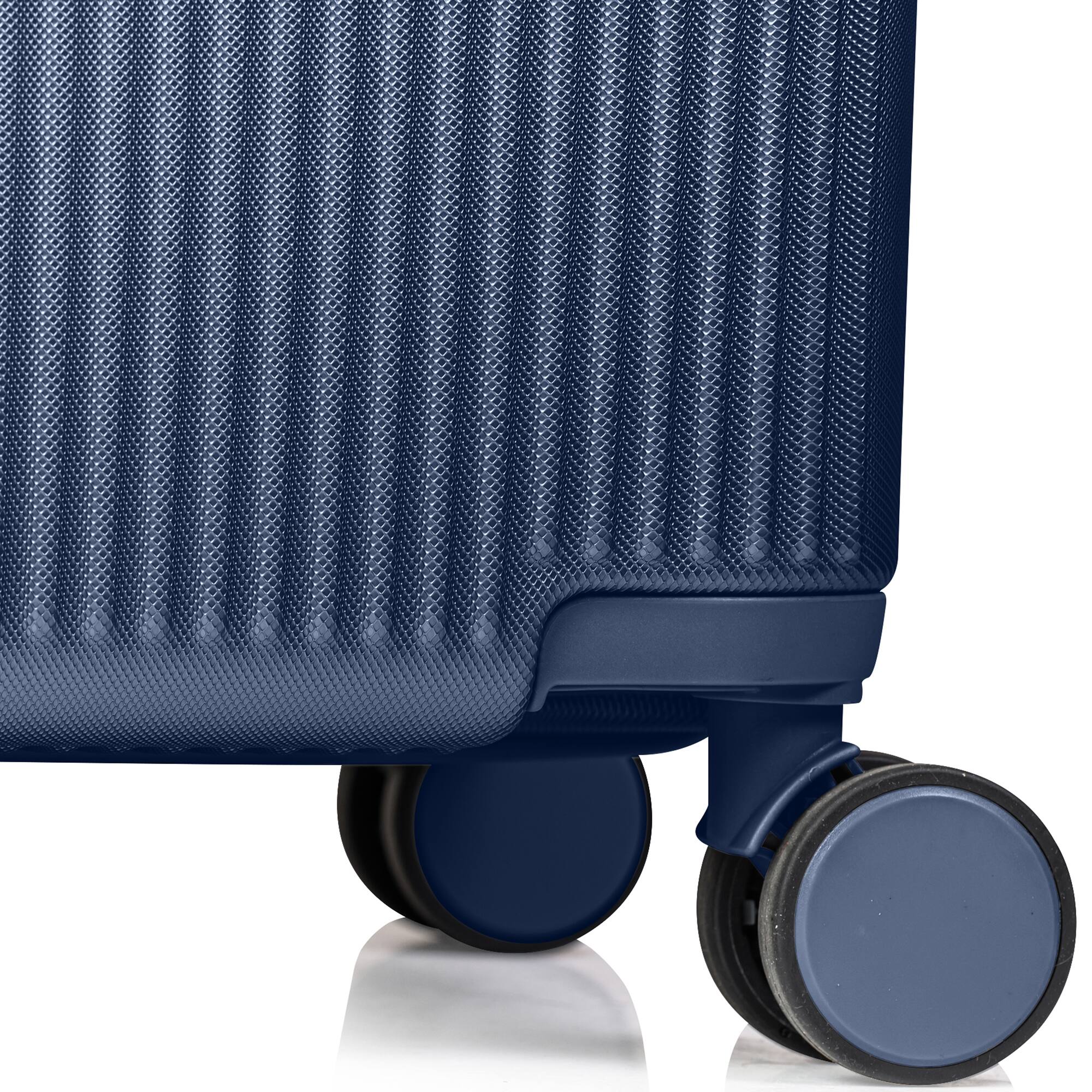Alt View 4. Champs - Legacy 3-Piece Luggage Set - Navy.