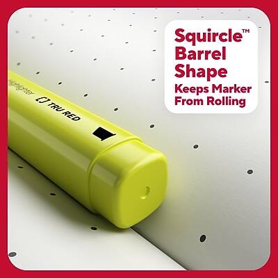 Squircle™ Barrel Shape Keeps Marker From Rolling

C3 TRU RED