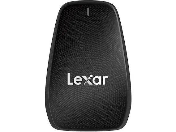 Front. Lexar - Lexar CFexpress Type B USB 3.2 Gen 2x2 Reader #LRW550U-RNBNU.