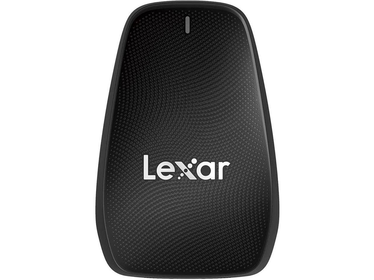 Front. Lexar - Lexar CFexpress Type B USB 3.2 Gen 2x2 Reader #LRW550U-RNBNU.