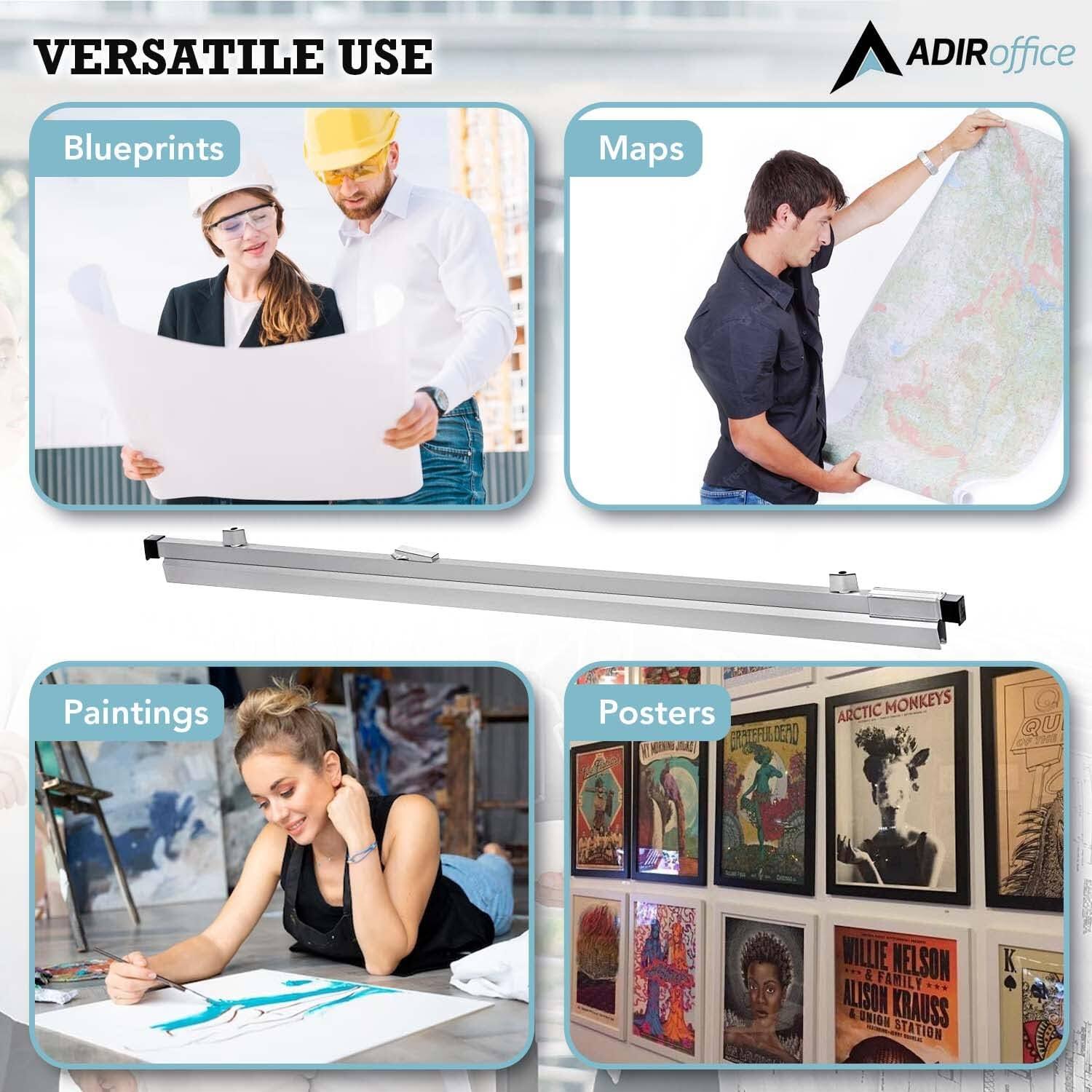 VERSATILE USE ADIRoffice ADIR Blueprints Maps Paintings Posters ARCTIC MONKEYS GREATFUL DEAD WILLIE NELSON & FAMILY ALISON KRAUSS UNION STATION K