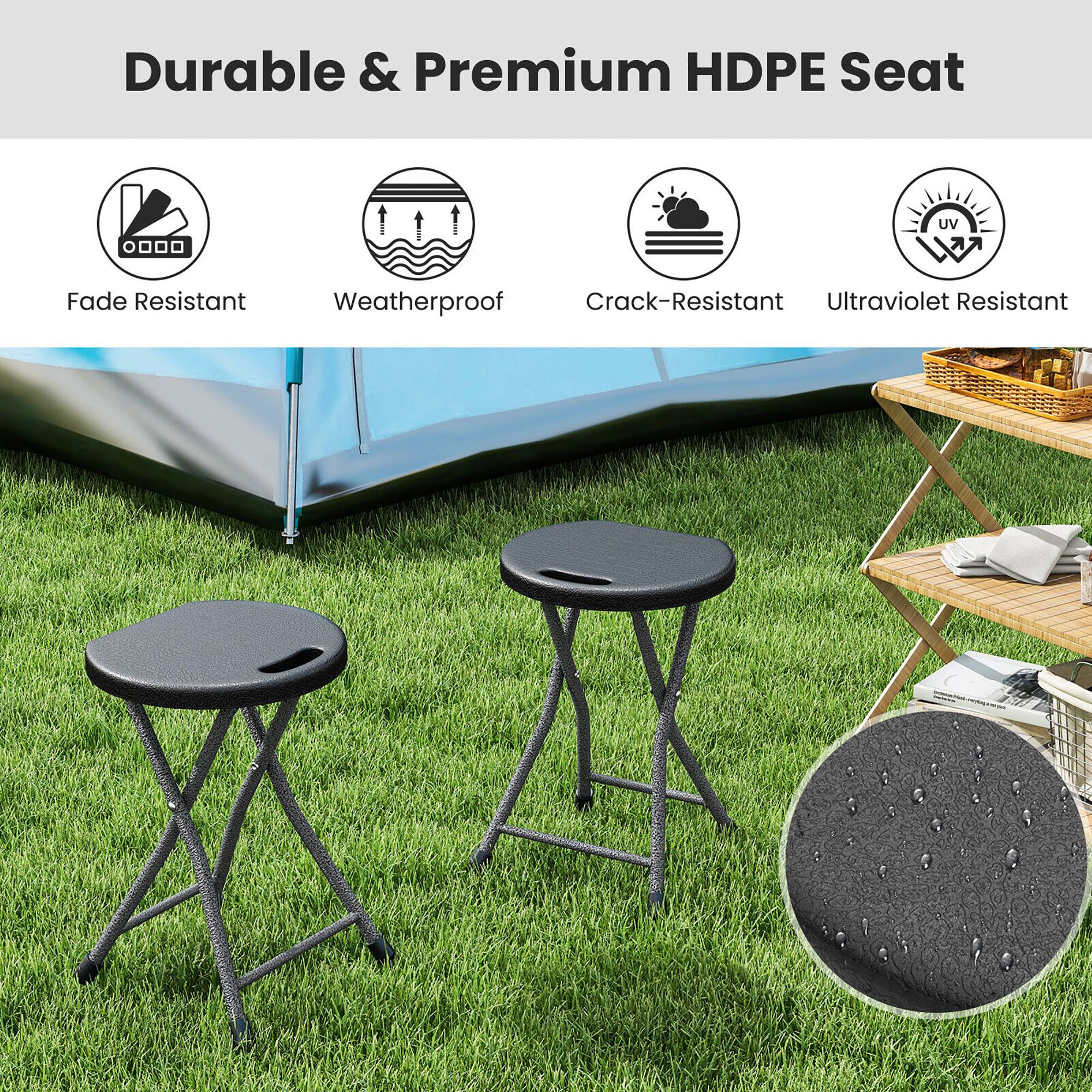 Durable & Premium HDPE Seat

- Fade Resistant
- Weatherproof
- Crack-Resistant
- Ultraviolet Resistant