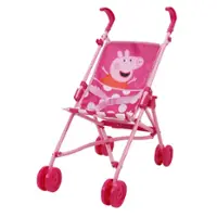 509 Crew - Peppa Pig: Doll Umbrella Stroller in Pink & White Dots - Front_Zoom
