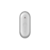 Front. PLAUD - NotePin S Smart AI Voice/Audio Recorder with 64 GB Internal Memory and Digital Operation - Silver.