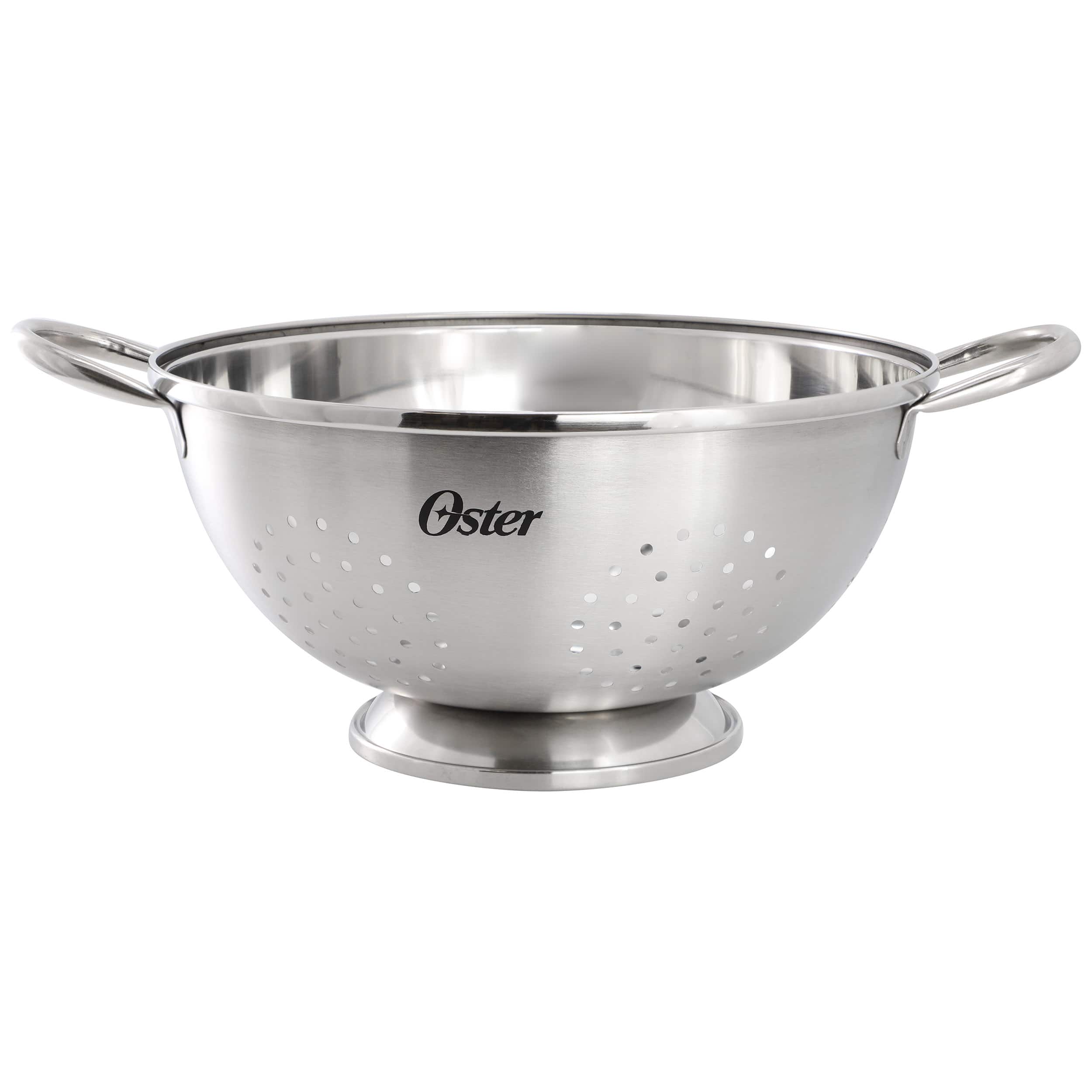 Oster - Corden 5 Quart Stainless Steel Colander in Brushed Silver price history on PriceWatchPro
