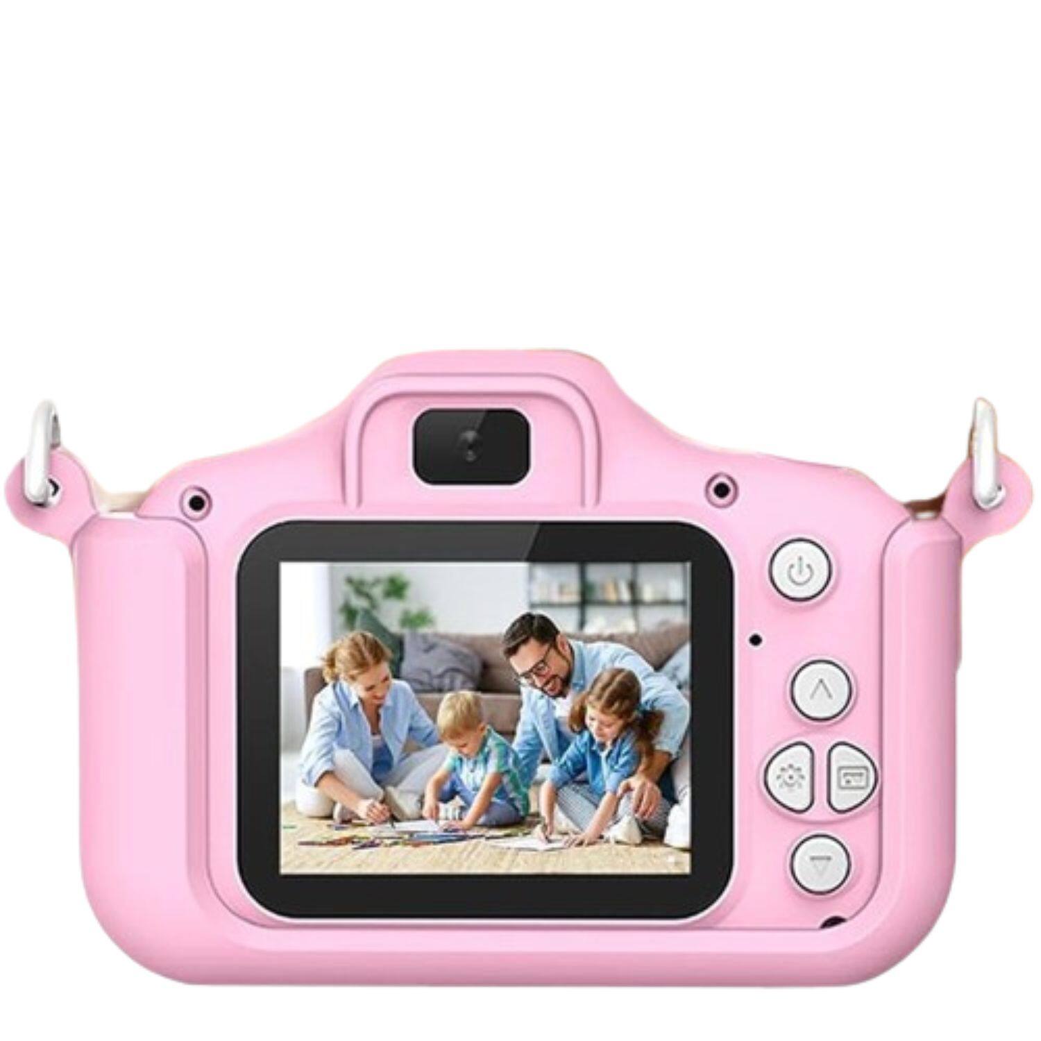 Front. Stock Preferred - 1080P HD Mini Digital Camcorder with 2.0" Screen and 32GB TF Card.