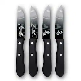 Woodrow - Chicago White Sox 4-Piece Stainless Steel Steak Knife Set - Multicolor