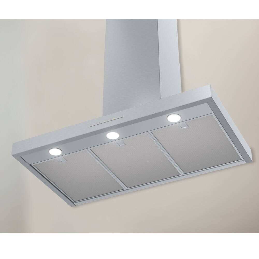 Alt View 1. Miele - DAP 1927 36" Wall Hood - Stainless.