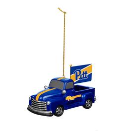 Evergreen Enterprises - Pitt Panthers 3" Rally Truck Two-Piece Ornament Set - Multicolor