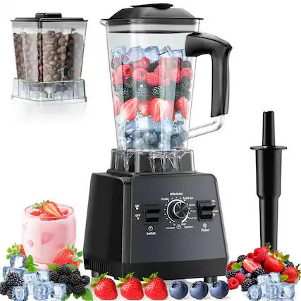 ON OFF
Milkshake
Fruits
Sand Ice
Grains
Switch
Low Speed
High Speed
Pulse
MAX