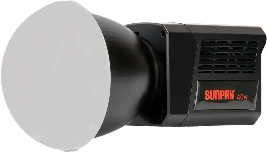 Sunpak COB 40 Bi Color 40W COB LED Video Light Black SP-LED40W-CLB ...