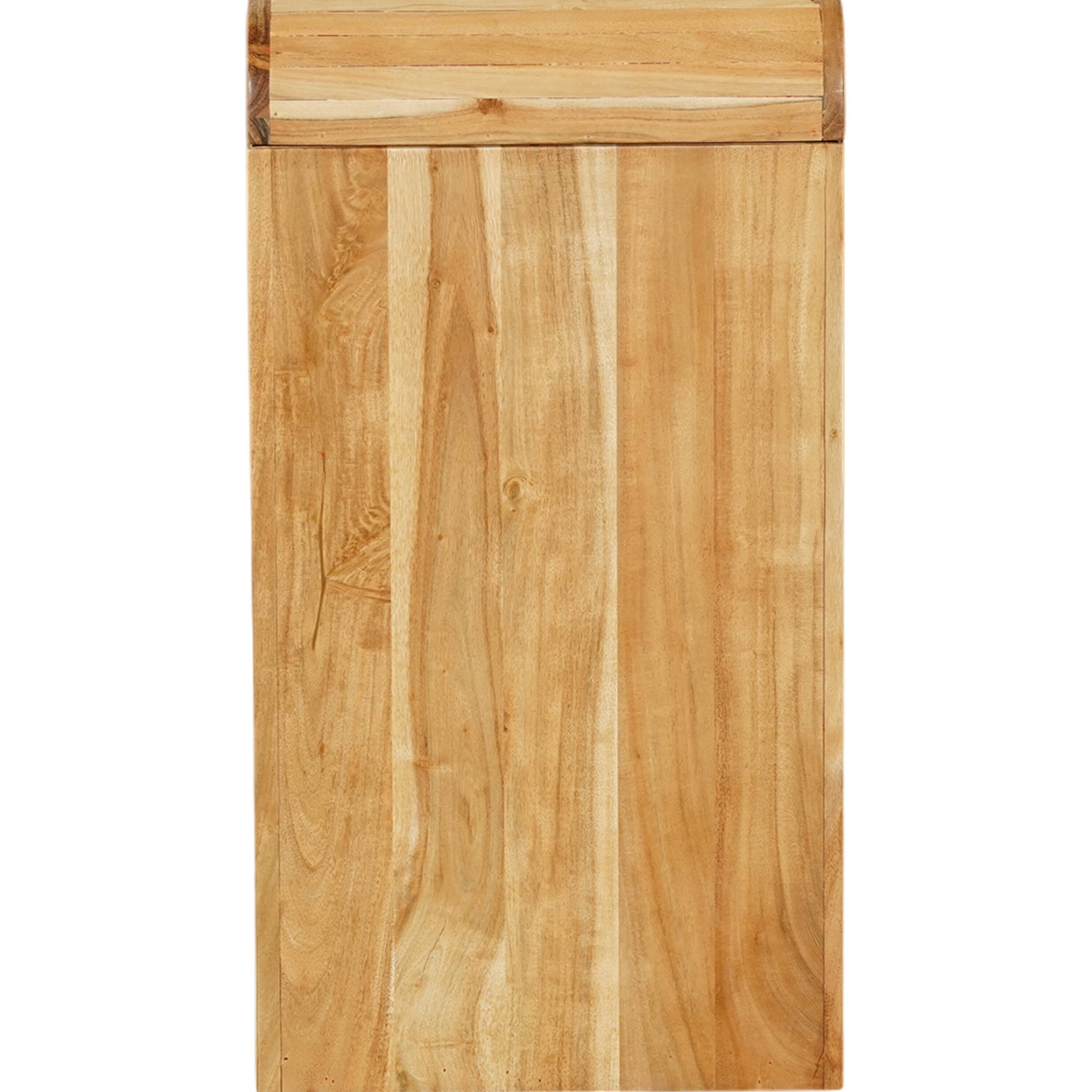 Alt View 1. Manhattan Lane - Arlow Console Table | 43" Wide Top | Handcrafted | Dual Drawer Storage - Brown.