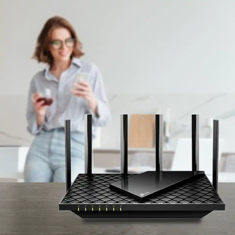 TP Link AX5400 Wi Fi 6 Router Archer AX73 Dual Band Gigabit Wireless ...
