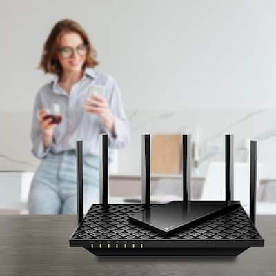 TP Link AX5400 Wi Fi 6 Router Archer AX73 Dual Band Gigabit TP Link AX5400 Wi Fi 6 Router Archer AX73 Dual Band Gigabit