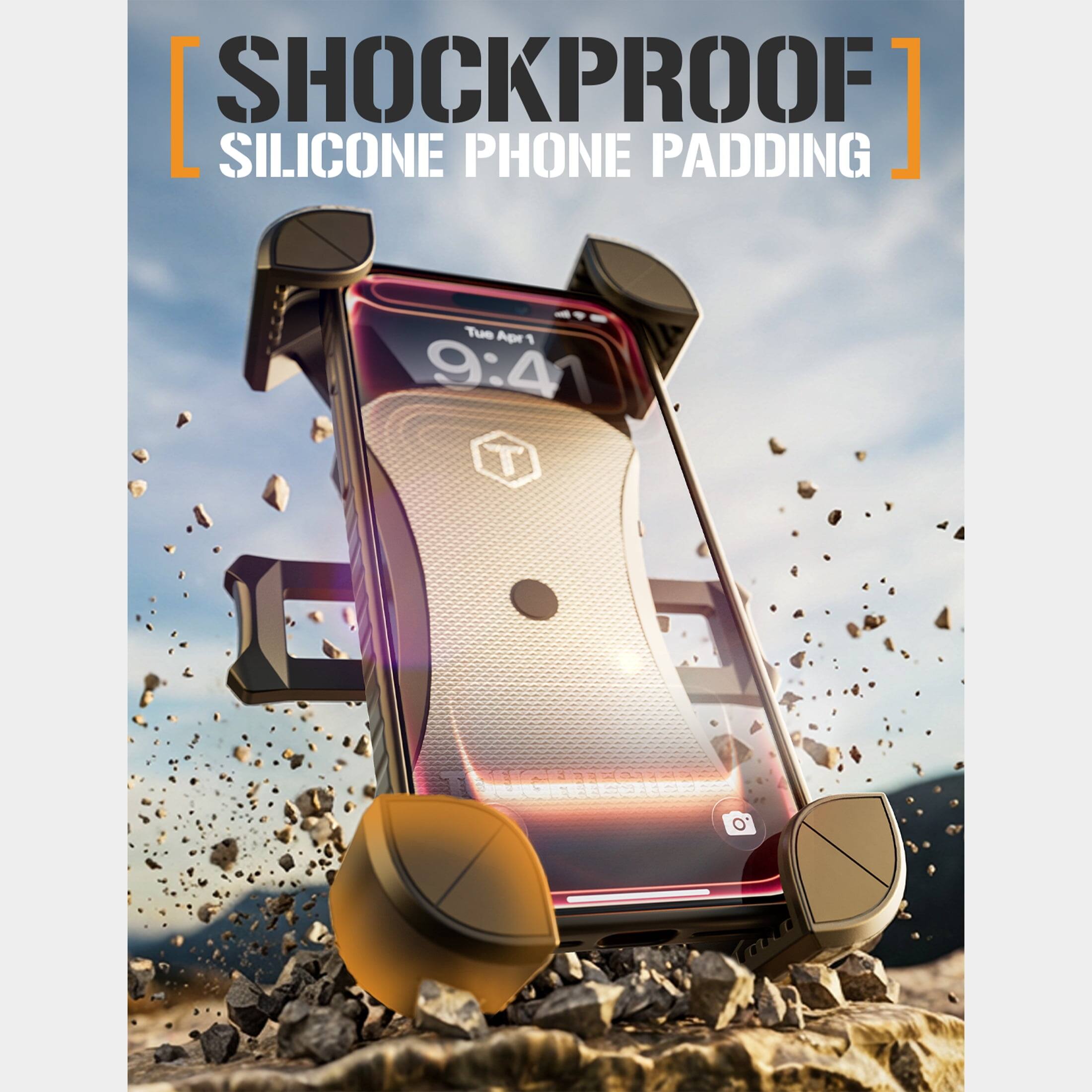 SHOCKPROOF SILICONE PHONE PADDING