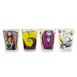 Disney - Nightmare Before Christmas Halloween Town Mini Shot Glasses | Set of 4 - Purple