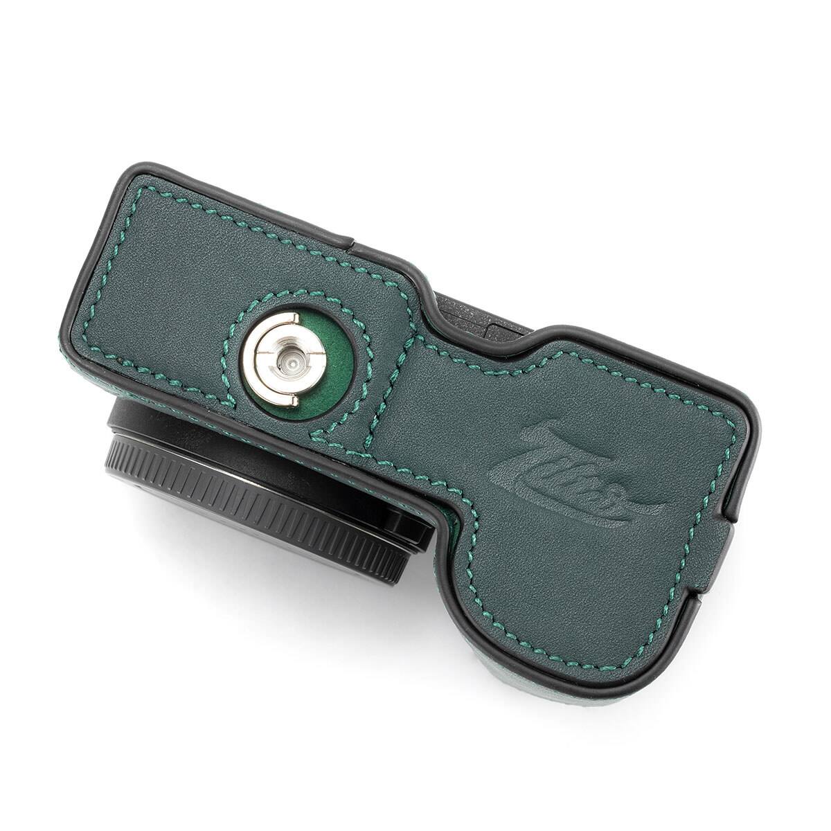 Alt View 4. Tilta - Tilta Leather Case for Sony ZV-E10 II Camera, Green.