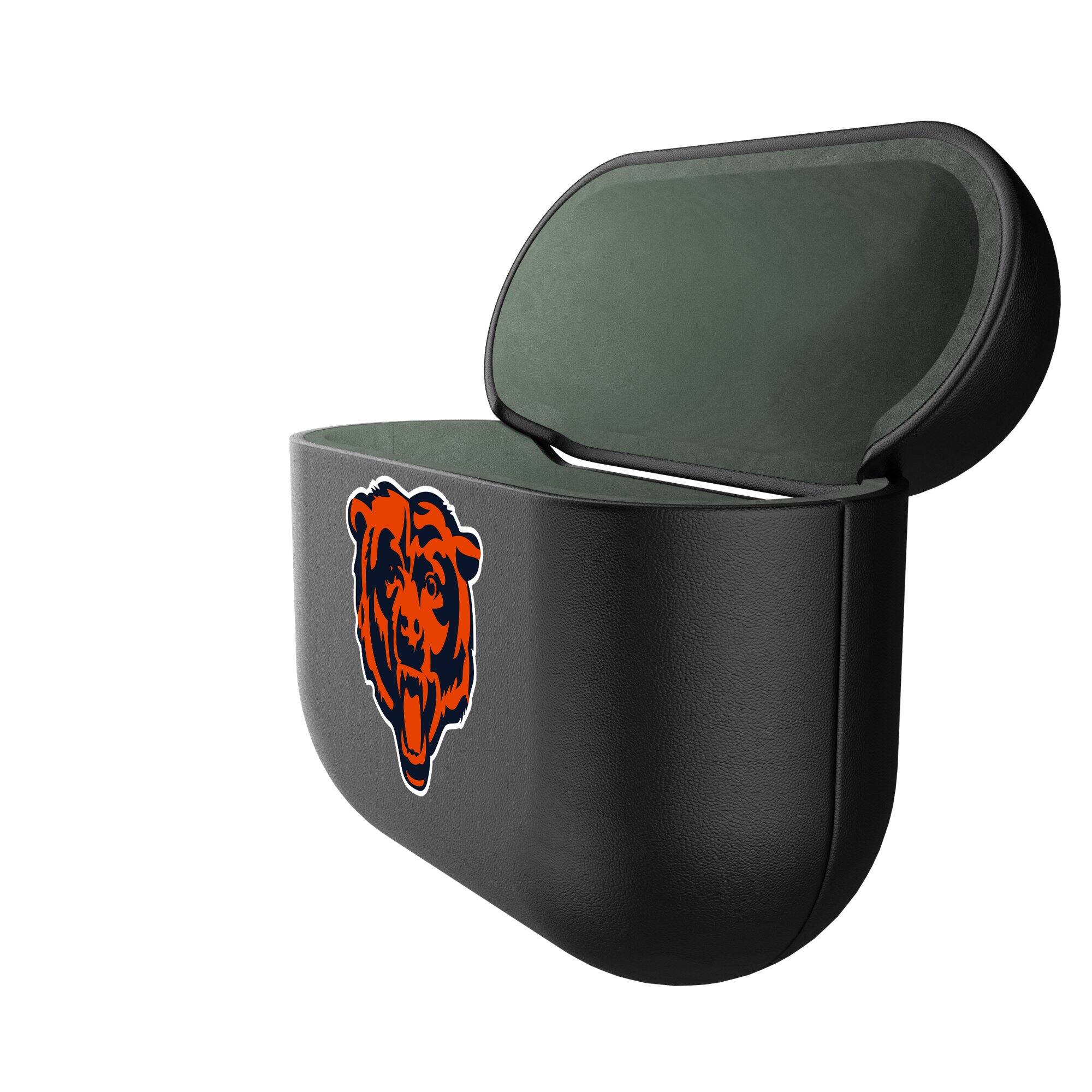 Alt View 1. Keyscaper - Chicago Bears Black Chicago Bears Insignia AirPods 3rd Gen Case Cover - Black.
