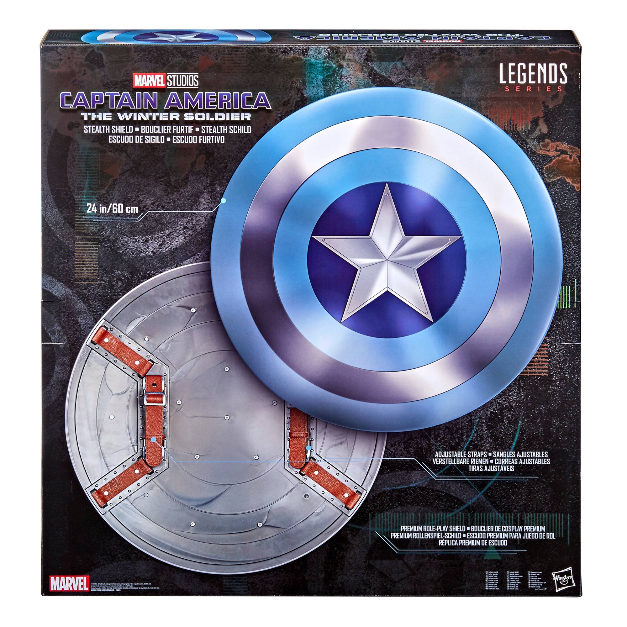 Alt View 14. Marvel - Legends Captain America Stealth Shield.