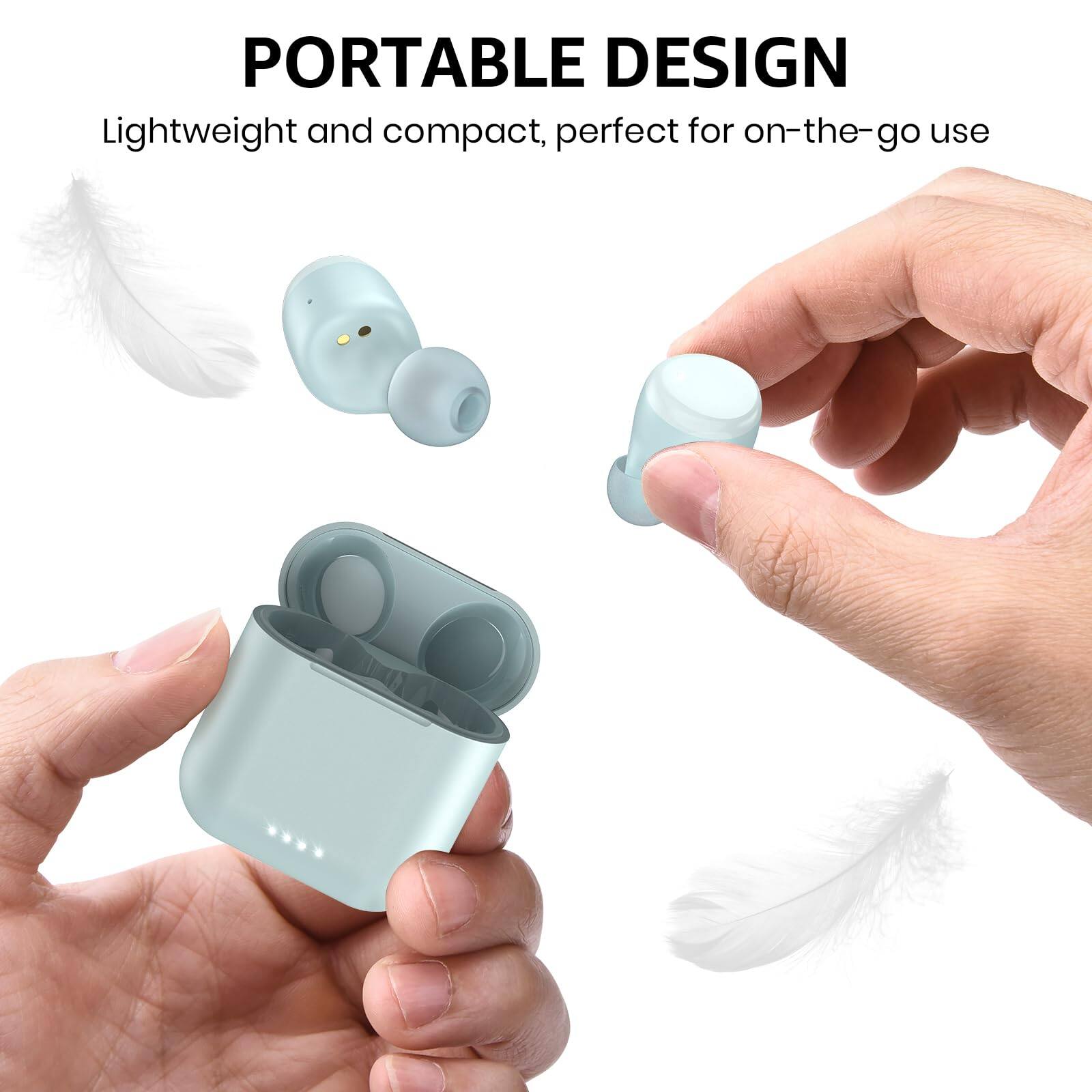 PORTABLE DESIGN  
Lightweight and compact, perfect for on-the-go use