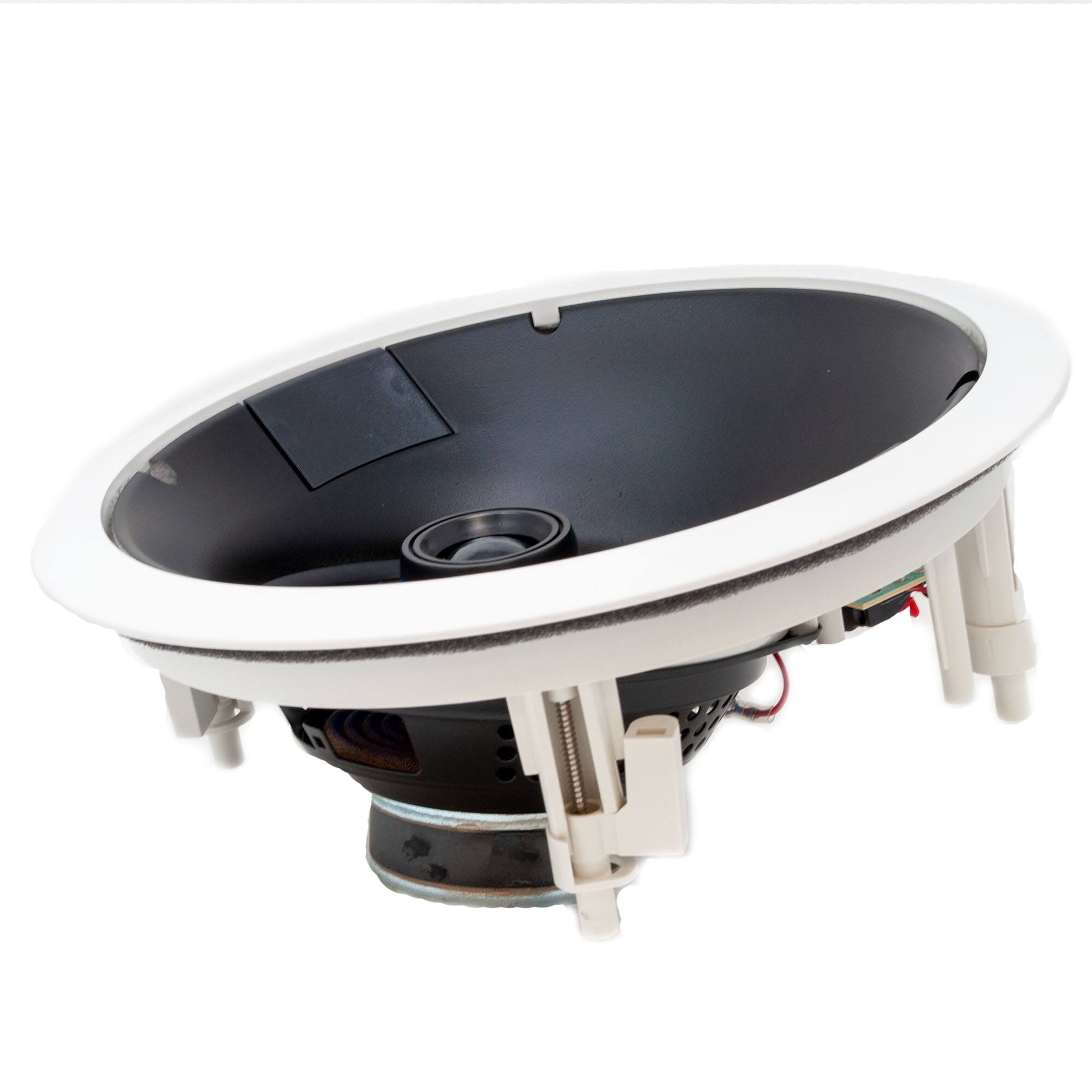 Alt View 1. Legrand - Legrand HT5655 5000 Series 6.5" Angled In-Ceiling Speaker (Each) - Black/Gray.