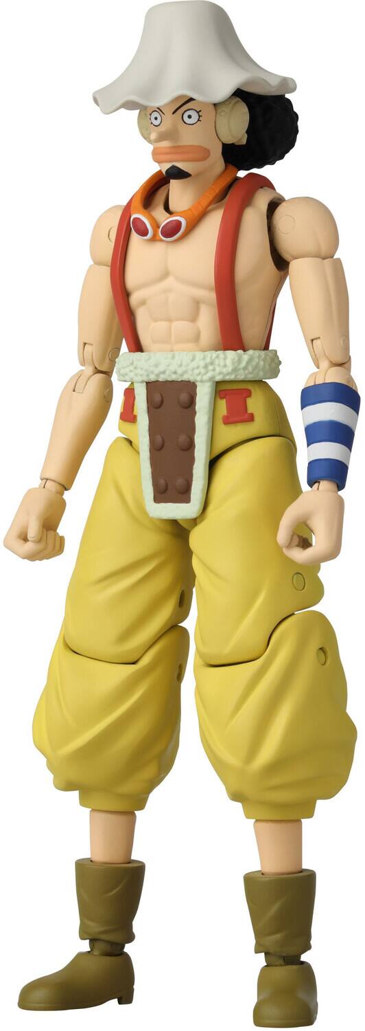 Alt View 1. Bandai - Bandai - One Piece - Anime Heroes - Usopp Action Figure   - COLLECTIBLES - Multicolor.