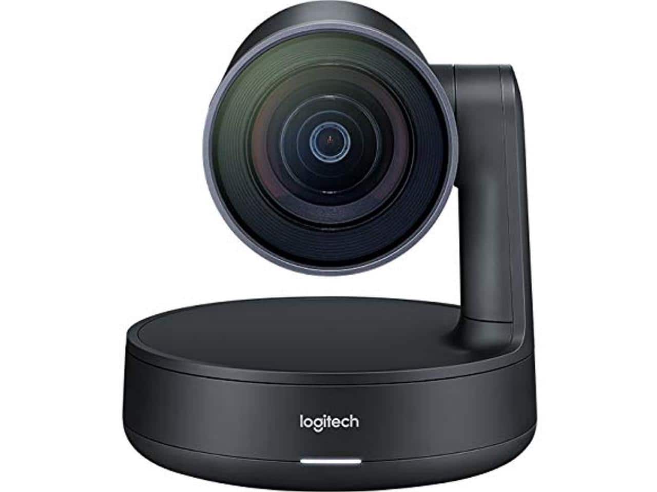 Logitech - Video Conferencing Camera - 13 Megapixel - 60 Fps - Matte Black Slate Gray - Usb 3.0 - Graphite