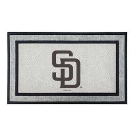 Jardine - San Diego Padres 18" x 30" Indoor/Outdoor Logo Doormat - Multicolor