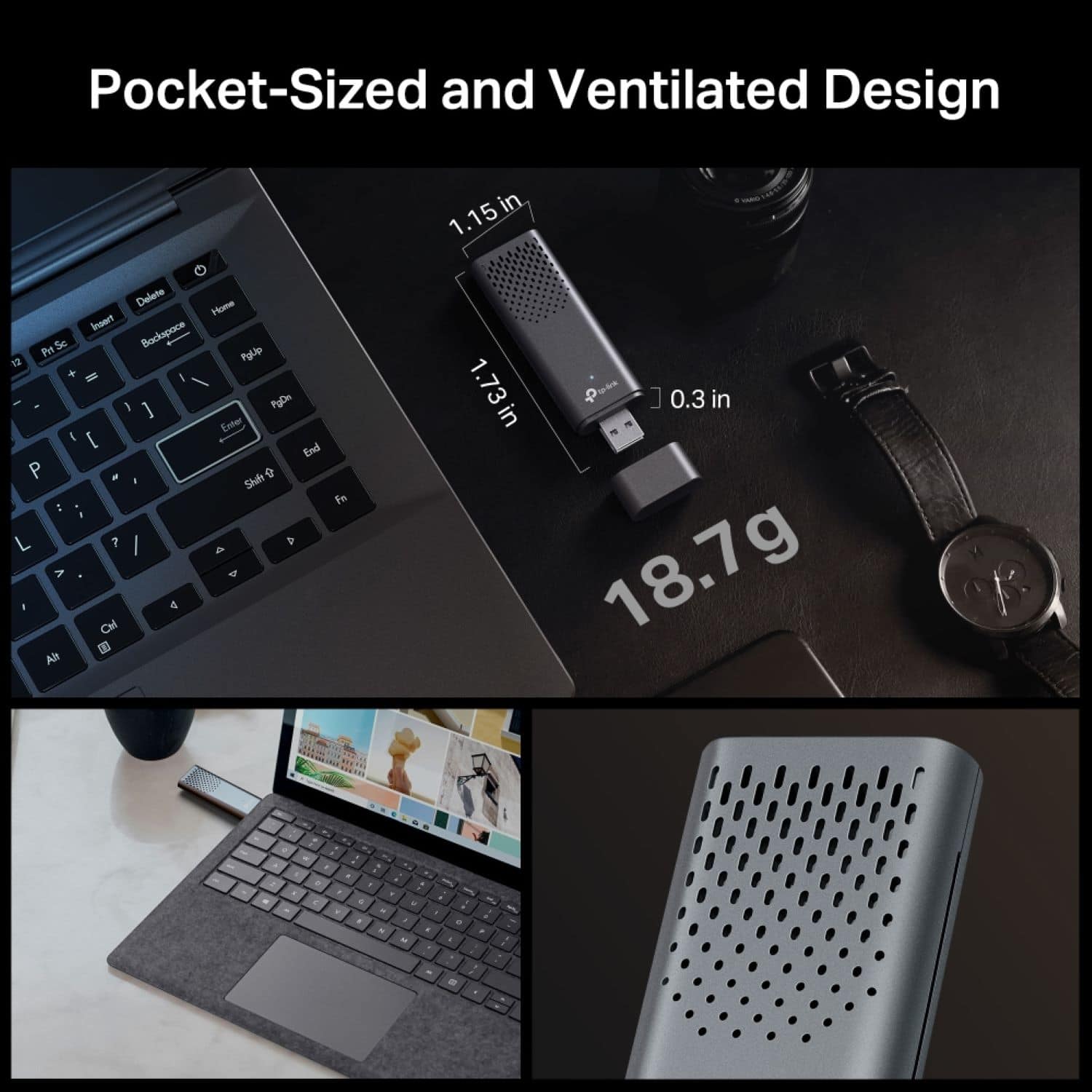 Pocket-Sized and Ventilated Design:
1. Delicate Ho_o Inoert PrrSe Backspace - Pet Pyllp 12 + 1.15 1.73i in Dutn 0.3 in 18.7g - d - - - - . a - . - - . - d . - . . - -