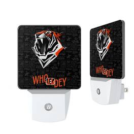 Keyscaper - Cincinnati Bengals 2024 Illustrated Limited Edition Nightlight Two-Pack - Multicolor