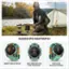 Rugged GPS Smartwatch:

* CD AA battery
* 50m water resistance
* 545m altitude
* 10 ATM pressure resistance
* 3130mAh battery
* 10.1" OLED display
* 22.38" wrist circumference
* 847 torch
* Garmin CTRL A100
* Barometer, altimeter, and compass
* Training and fitness features
* Health and wellness features

The image showcases a man wearing a rugged GPS smartwatch, which is designed to be durable and reliable for outdoor activities. The watch features a vibrant AMOLED display, multi-band GPS with satellite technology, and various health and wellness features. The image also highlights the watch's water resistance, altitude, and pressure resistance capabilities, making it suitable for outdoor adventures and sports.