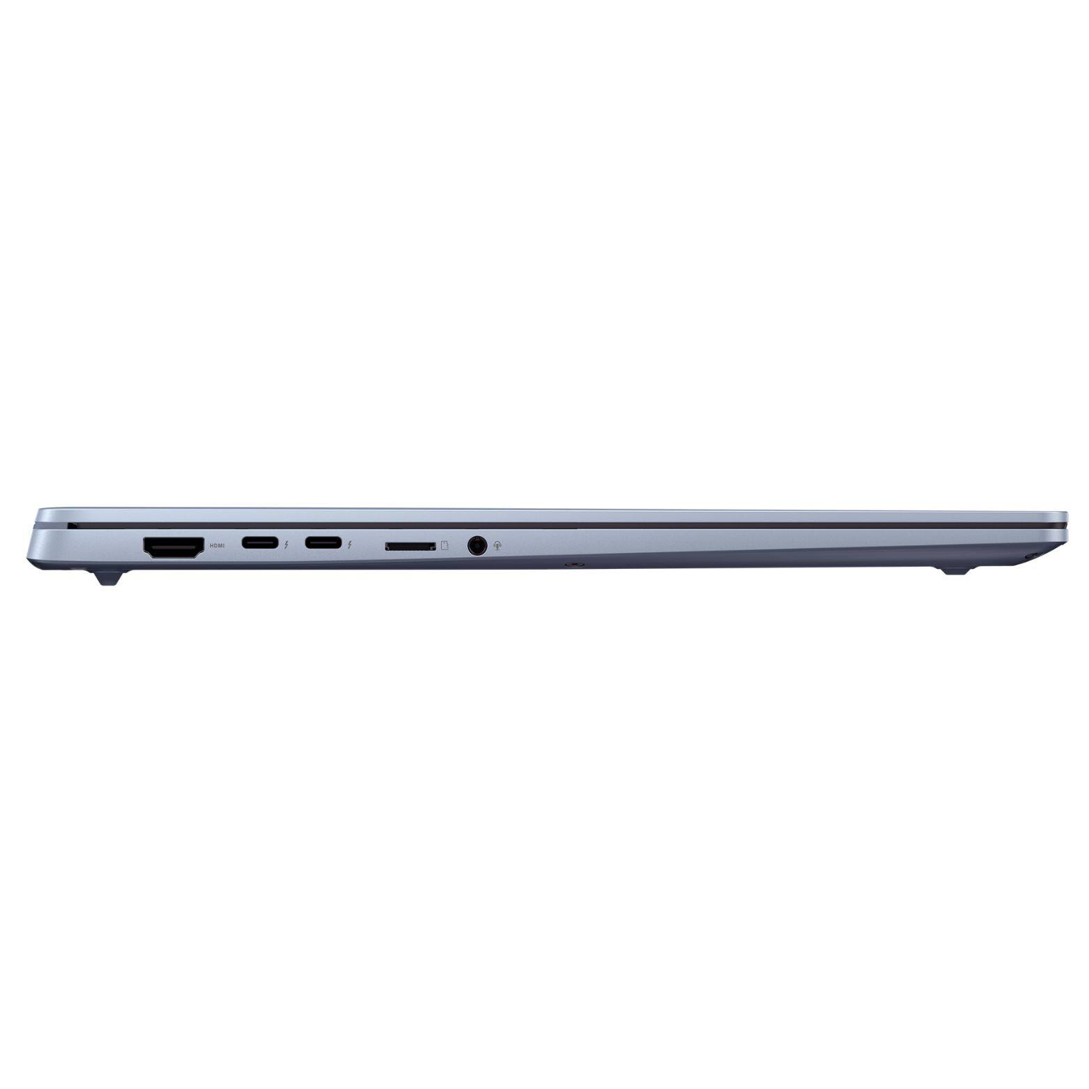 Alt View 6. ASUS - VivoBook S 15 15.6" 3K OLED Intel Ultra 7 155H 1.4 GHz 16GB RAM 1TB SSD Intel Arc Graphics Windows 11 Home Laptop - Blue.