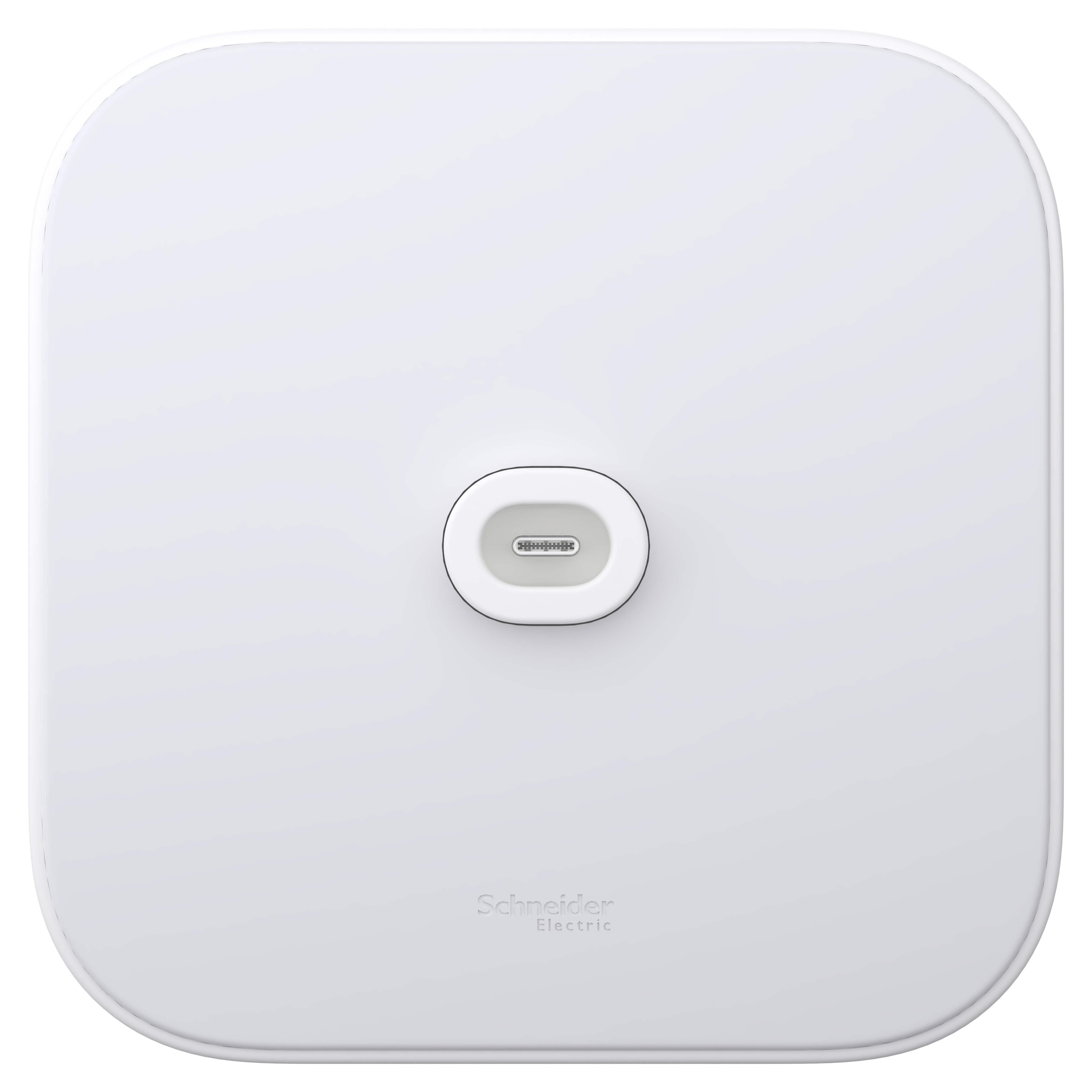 Schneider Electric - AC Wired for Apple HomeView (Wall Mounted) - White
