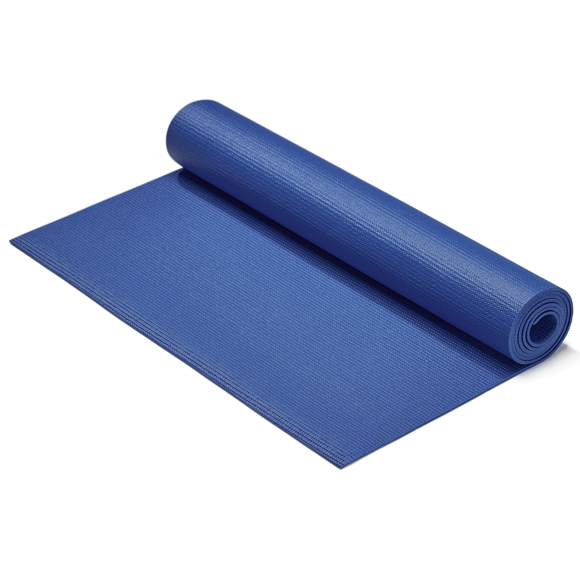 Sunny Health & Fitness - High-Density 4mm Yoga Mat - Blue
