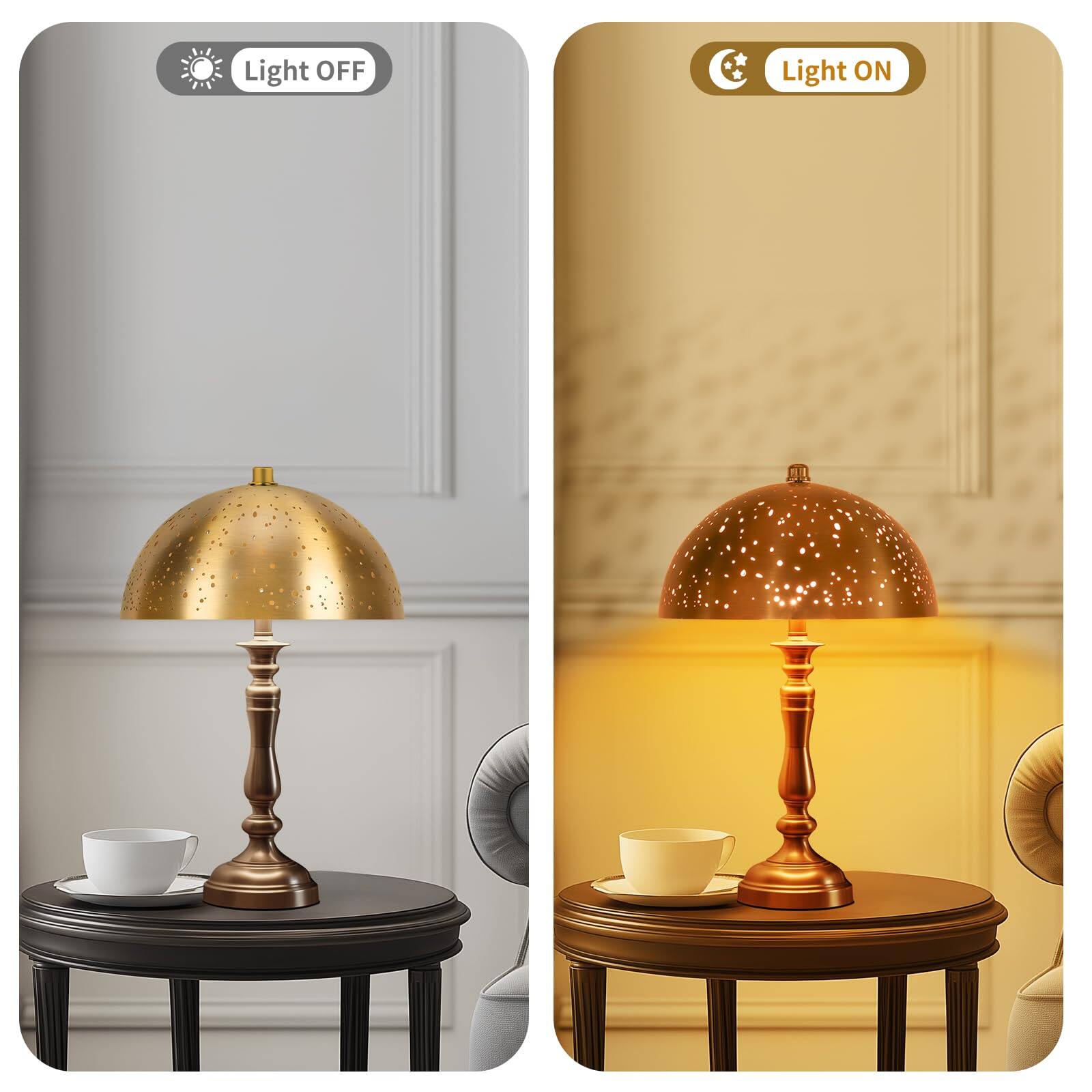 Light OFF  
Light ON