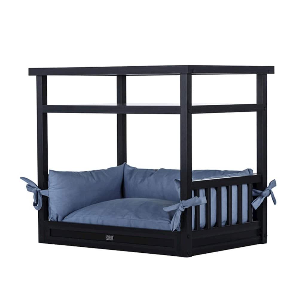 New Age Pet - ECOFLEX Dog Bed Nightstand - Espresso