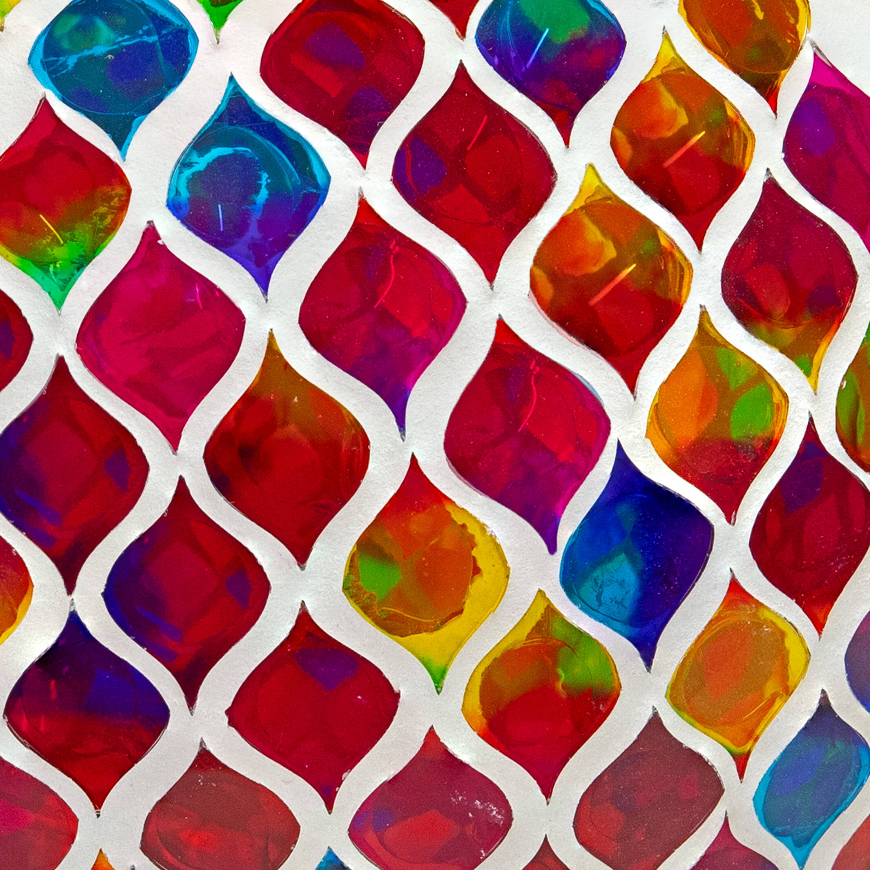 Alt View 8. Sunnydaze - Glass Gazing Ball with Solar Light - 10 in - Summer Trellis.