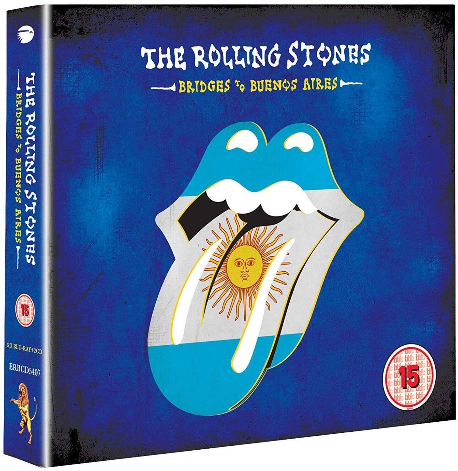 The Rolling Stones  
Bridges to Buenos Aires  

15  
SD Blu-ray + 2CD  
ERBCD5407  

15