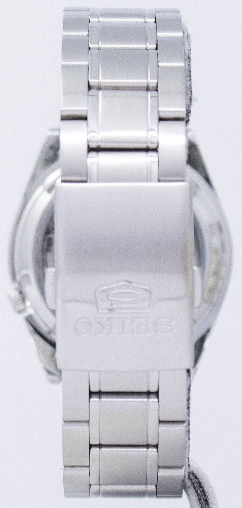 Back. Seiko - Sports Automatic 21 Jewels SNKL41 SNKL41K1 SNKL41K Men's Watch - Silver and White.