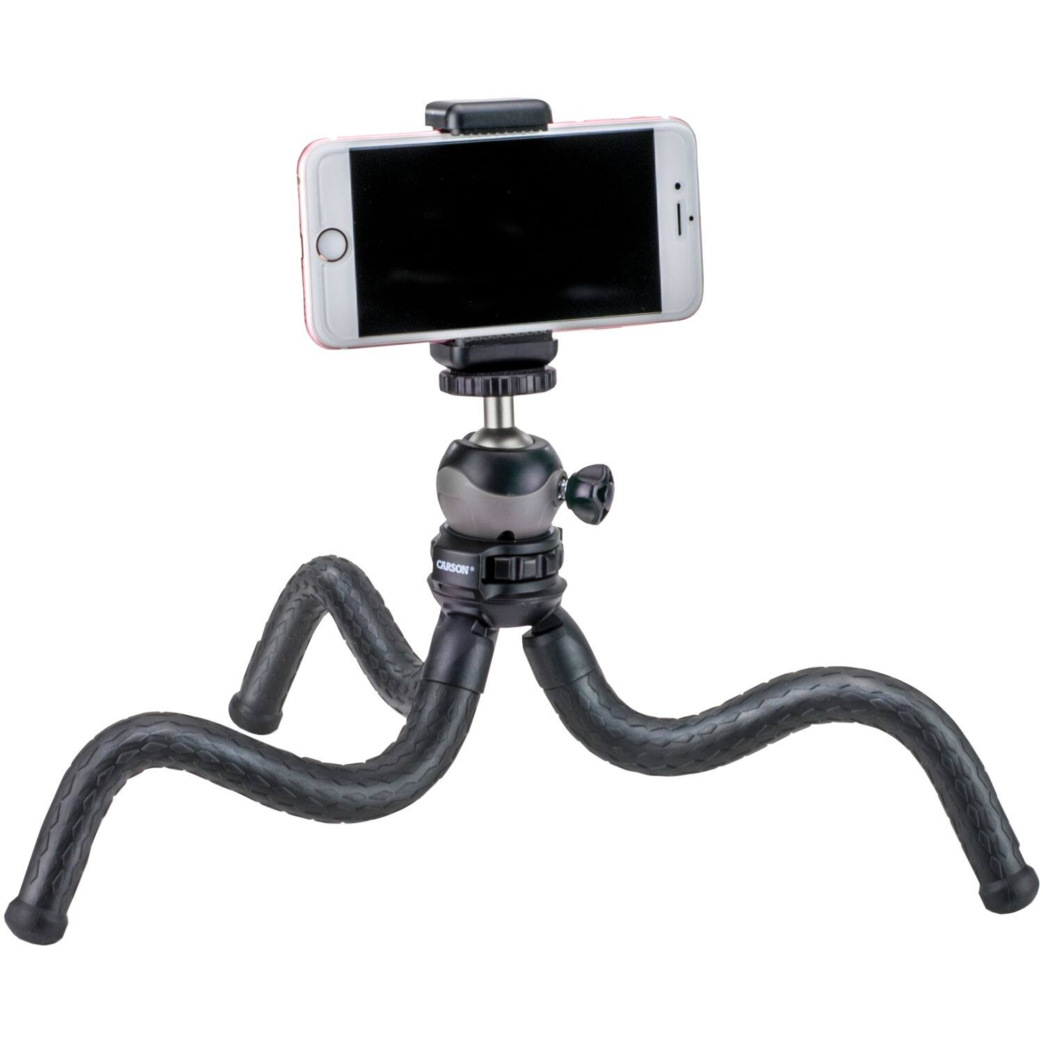 Alt View 7. Carson - BoaPod Flexible Leg Travel Tripod - Multi-Color.