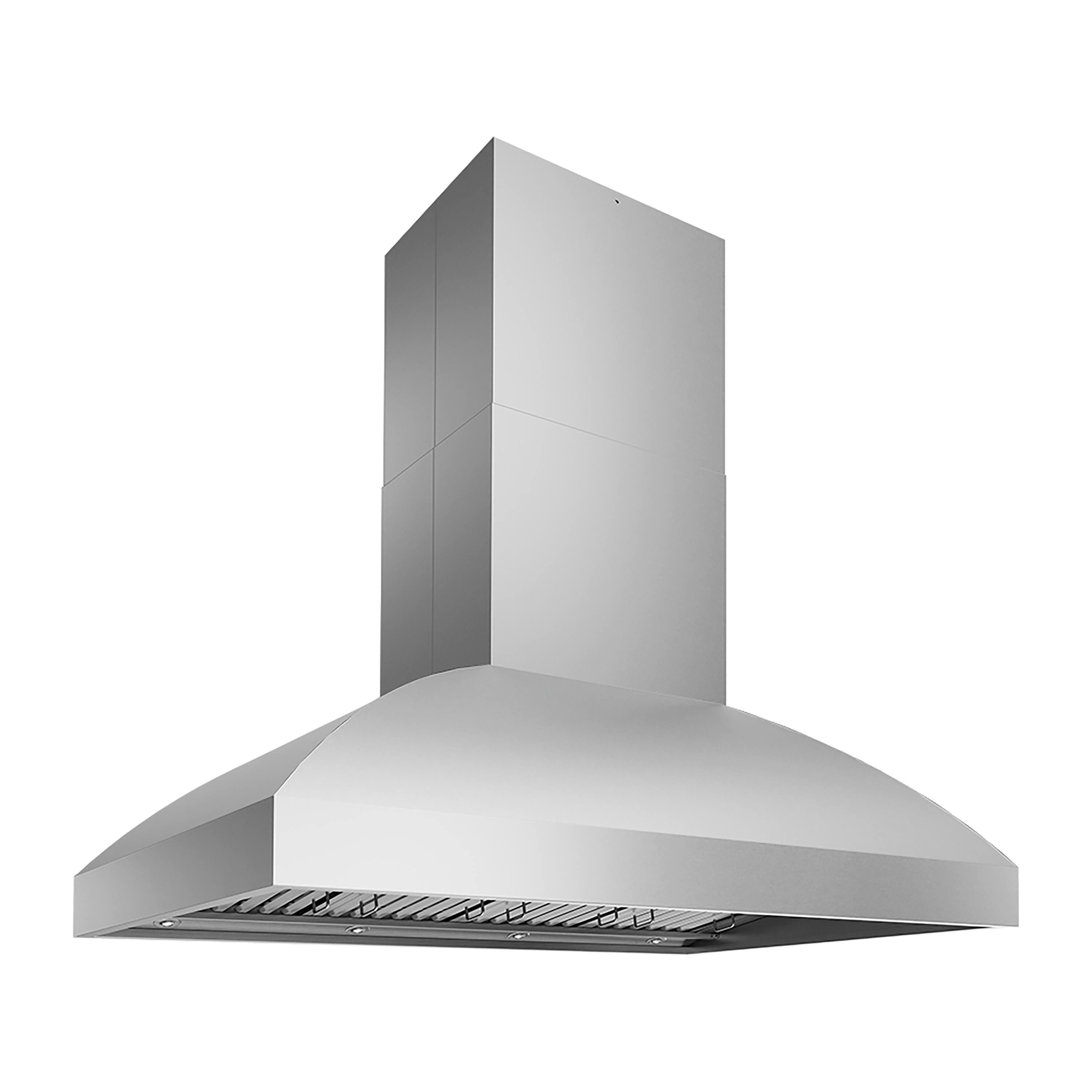 Left. ZLINE - ZLINE 60 in. Island Mount Outdoor Grill Hood (GOi2-60) - Stainless Steel.