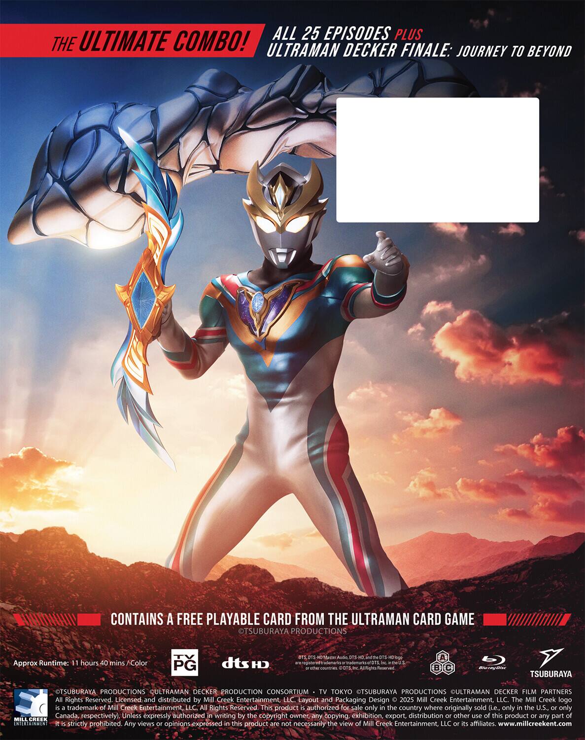 Alt View 1. Ultraman Decker: The Complete Series + Ultraman Decker Finale: Journey to Beyond   - BLU-RAY.